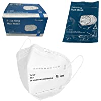Mascarillas FFP2-KN95- Mascarillas Desechables Con Orejeras- 96% De Filtración Multicapa- Mascarillas KN95- Talla única…